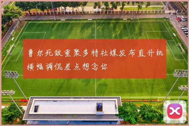 鲁尔死敌重聚多特社媒发布直升机横幅调侃差点想念你