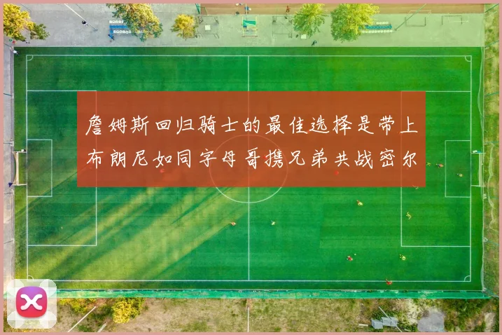 詹姆斯回归骑士的最佳选择是带上布朗尼如同字母哥携兄弟共战密尔沃基