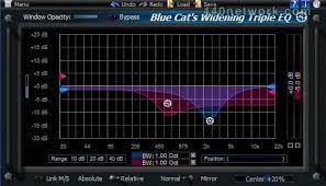 Blue Cat's Widening Triple EQ VST